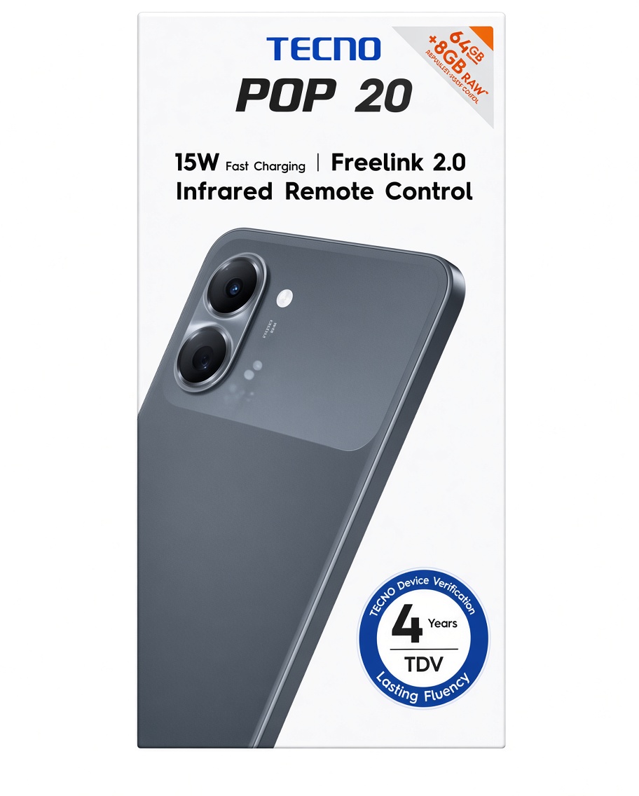 TECNO POP 20 4G 4/64GB SMARTPHONE