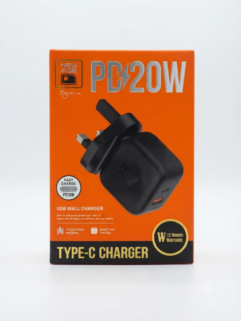 NEW AGE POWER PRIME 2 20W TYPE C CHARGER