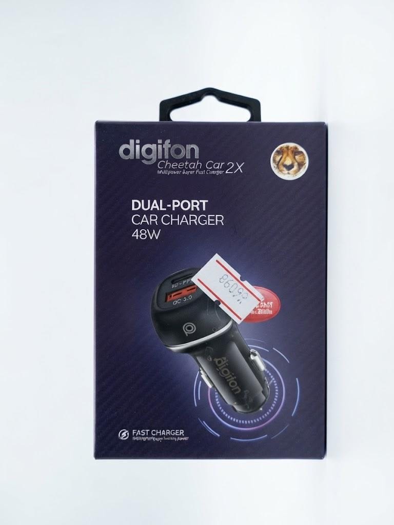 DIGIFON CHEETAH 48W CAR CHARGER