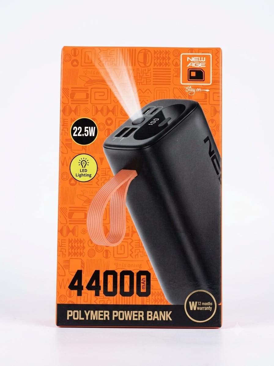 NEW AGE44000MAH 22.5w TURBO ULTRA 4 POWERBANK