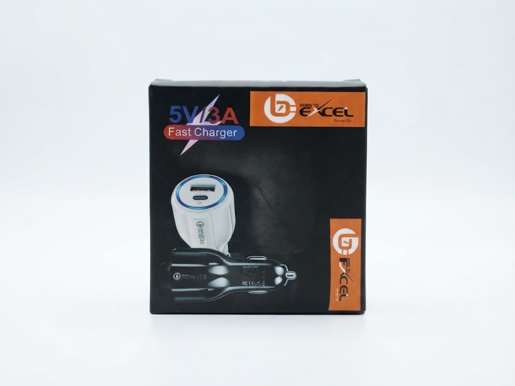 EXCEL BT400 15W FAST CHARGING CAR CHARGER