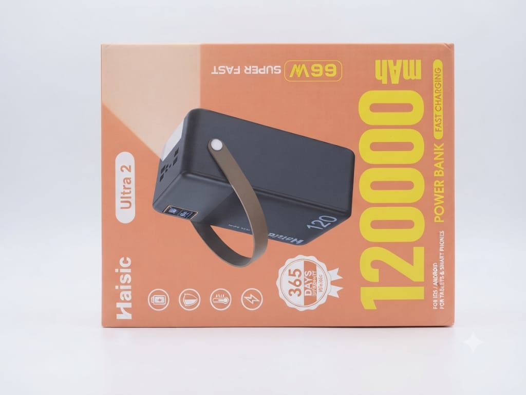 HAISIC 120000MAH ULTRA 2 POWERBANK
