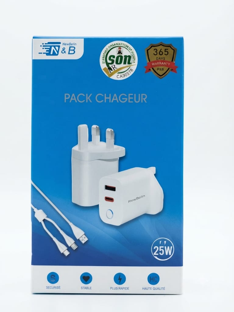 NEW BELN 25W TYPE C CHARGER