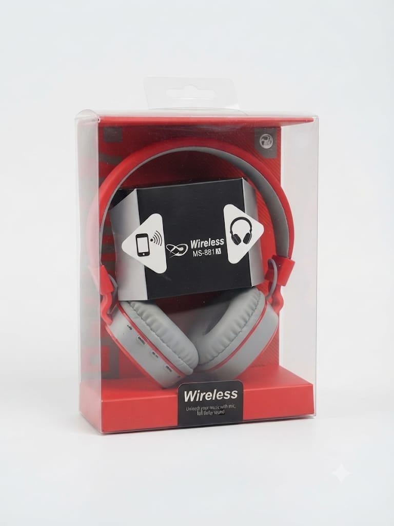 WIRELESS MS-881A BT HEADPHONE