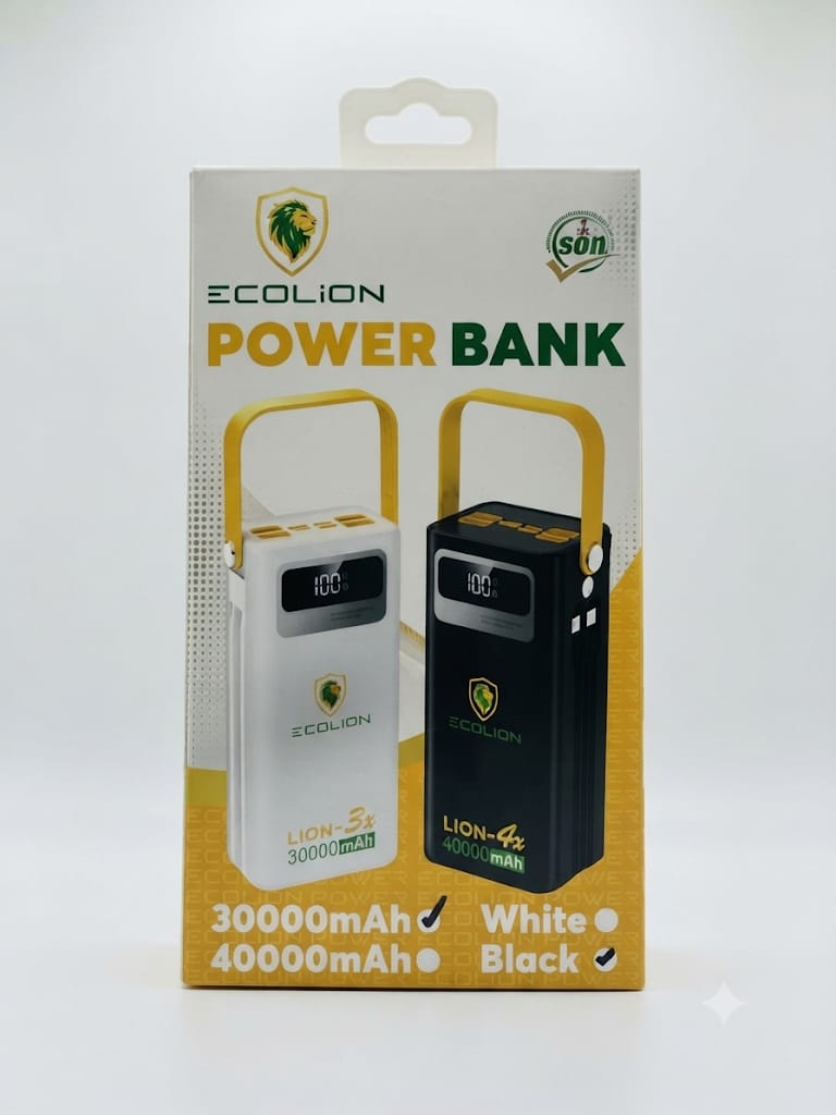 ECOLION 30000MAH POWERBANK