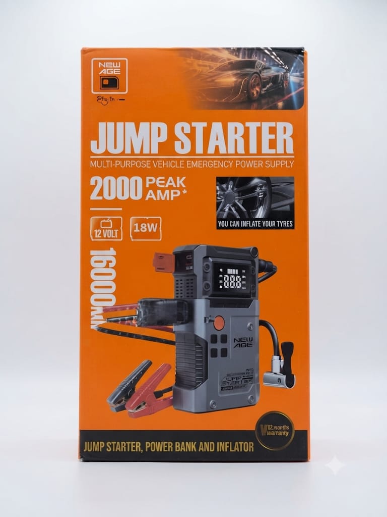 NEW AGE BOLT POWER 6 JUMP STARTER