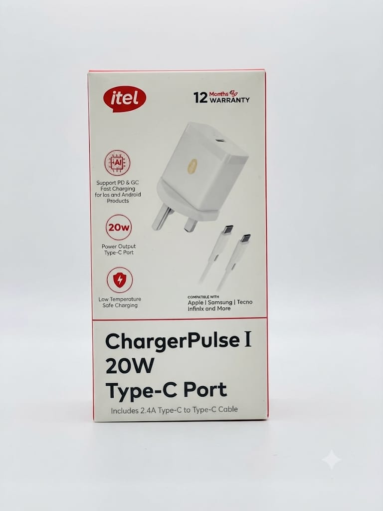 ITEL 20W 204UC TYPE C CHARGER